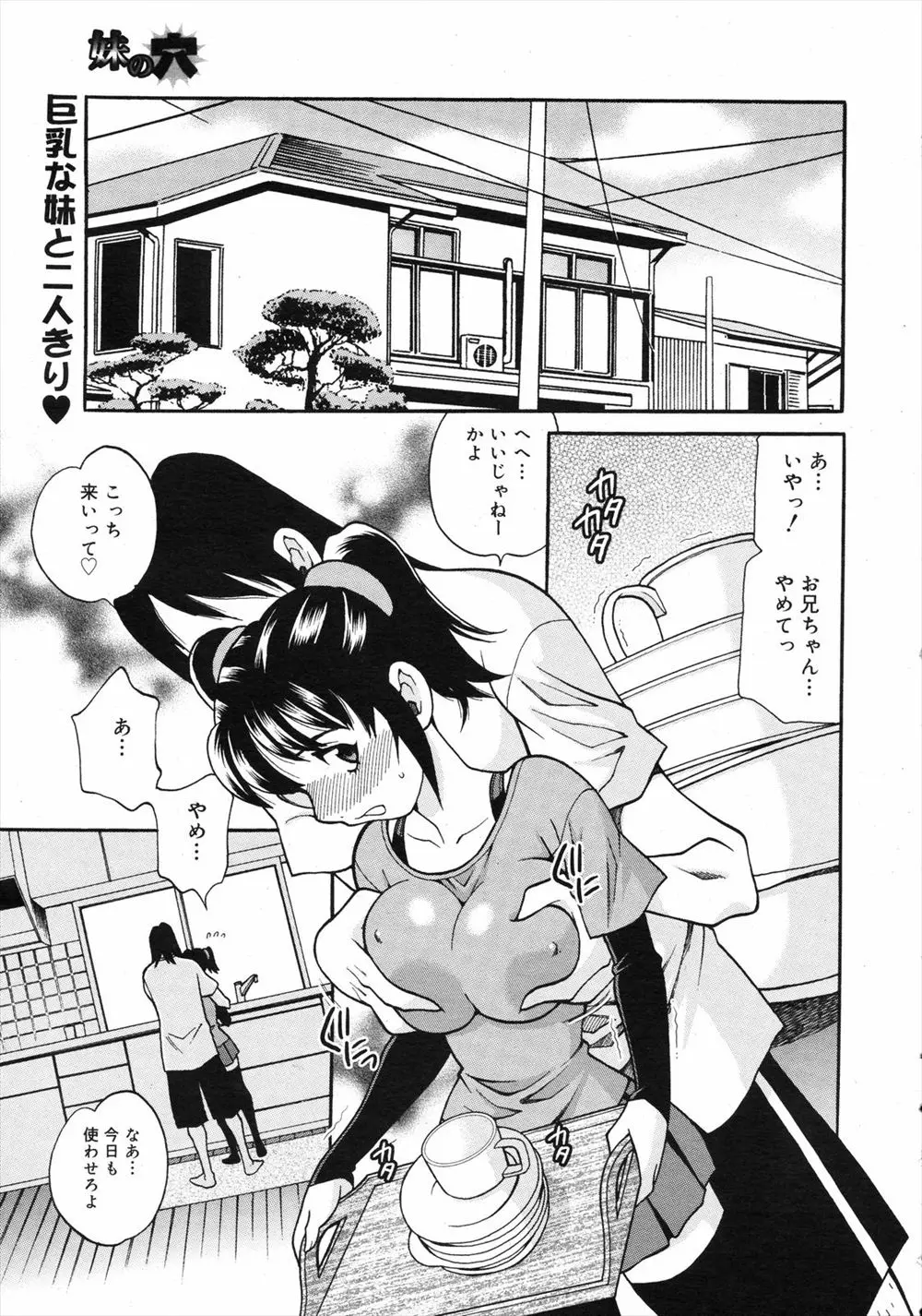 【エロ漫画】変態ニートの兄は巨乳妹のまんこがお気に入りでいつもエッチを求めてくる！クンニで味わい強引に口まんこで犯すとトロ顔になる妹を手マンとクリいじめでイかせ近親相姦セックスしちゃう！